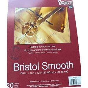 Darice Studio 71 Bristol Smooth 100lb Drawing Paper 20 Ct. Total Of 4